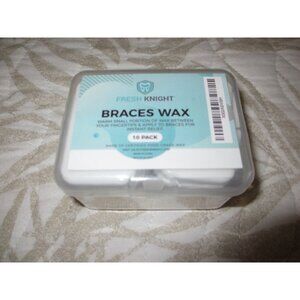 Fresh Knight 10 Pack Braces Wax For Orthodontic Relief & Comfort